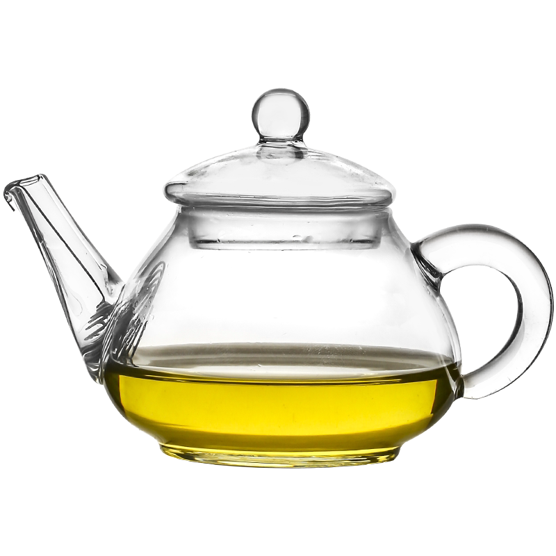 耐热透明玻璃功夫茶具单人茶壶