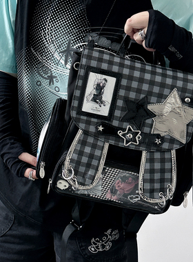 DRDR原创设计星之兔比痛包谷美学生党追星kpop娃包小食量双肩包