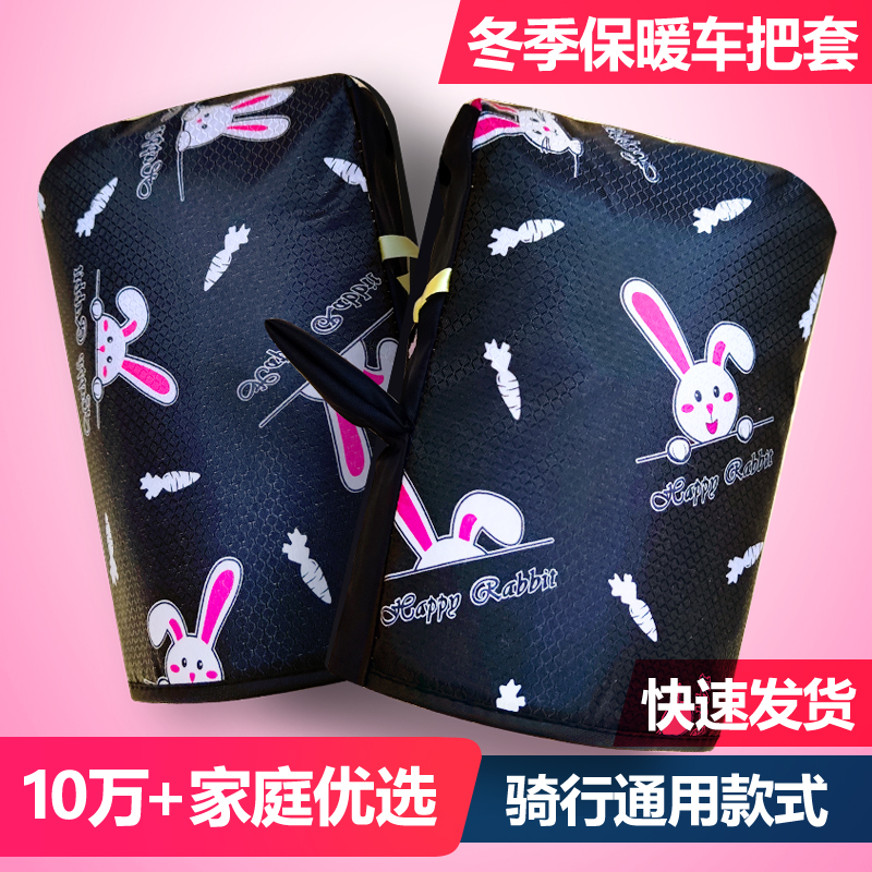 电动车摩托车冬季保暖手套