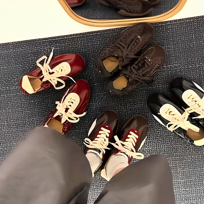 内增高5cm豹纹德训鞋运动阿甘鞋
