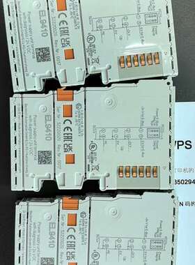 倍福 EL9410 模块 二手 功能正常 22年的 橙色如图