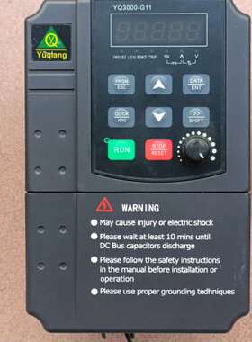 誉强变频器YQ3000G11-401P5G 1.5KW 38
