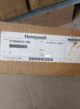 全新霍尼韦尔51304419-150工厂库存备件实物图拍摄现