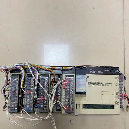 欧姆龙拆机PLC模块CPU一套，SYSMAC C200H ，