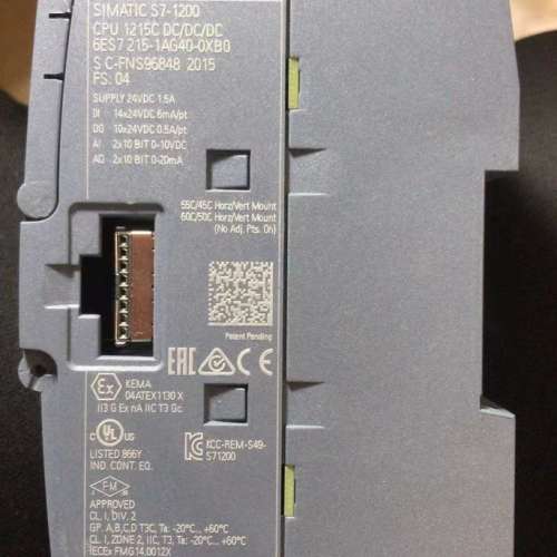西门子6ES7-215-1AG40-0XB0、议价