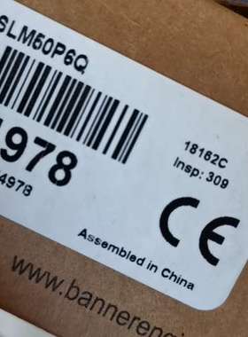 SLM50P6Q正品74978邦纳BANNER全新