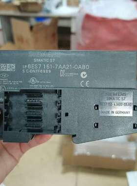 西门子6ES7151-7AA21-0AB0，成色99新，功能