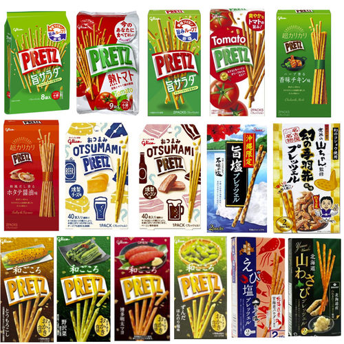 日本进口格力高pretz饼干棒