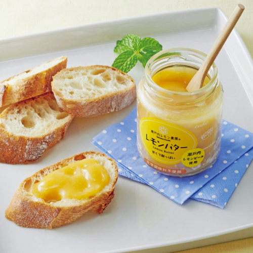 日本濑户柠檬黄油奶油果酱面包酱