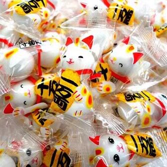 现货 日本进口招财猫巧克力糖 节日礼物糖果 喜糖 多选