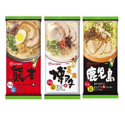 marutai2人份豚骨拉面现货日本