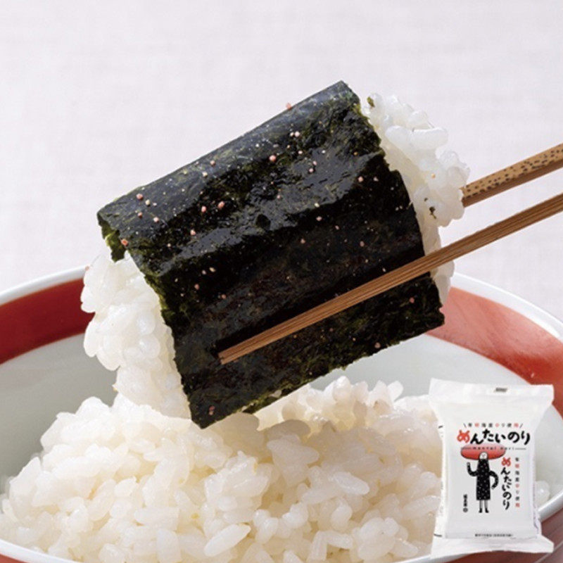 日本进口九州限定有明海产福太郎明太子海苔1包3袋入 拌饭,粮油调味/速食/干货/烘焙,下饭/拌饭酱/拌饭料,淘宝优惠券,粉丝福利购,淘宝优惠卷