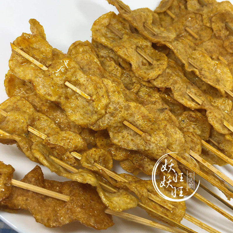 泰国特产 正宗 如意牌 蜂蜜沙爹鱼串110g 24串即食沙嗲鱼片 包装