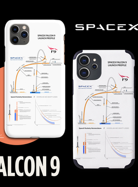 马斯克SpaceX手机壳se17plus苹果12XSMAX13XR14适用iphone11PRO15Ultra华为安卓可定制
