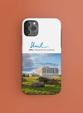 UNIL洛桑大学手机壳se17plus苹果12XSMAX13XR14适用iphone11PRO15Ultra华为安卓可定制