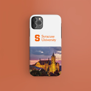 Syracuse雪城大学手机壳se17plus苹果12XSMAX13XR14适用iphone11PRO15Ultra华为安卓可定制