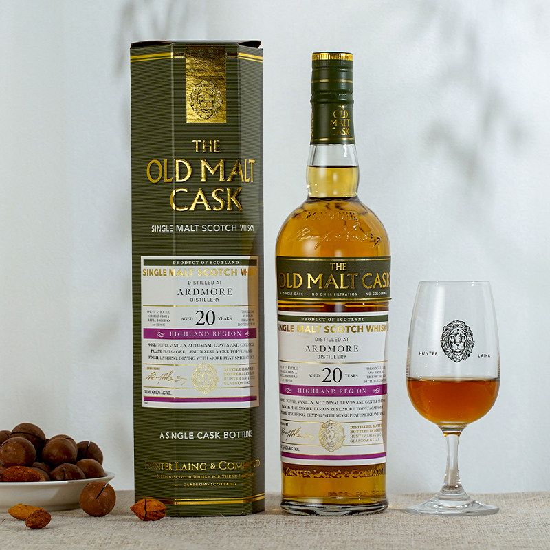 阿德莫尔20年2002波本桶亨特梁老麦芽桶OLD MALT CASK ARDMORE 20