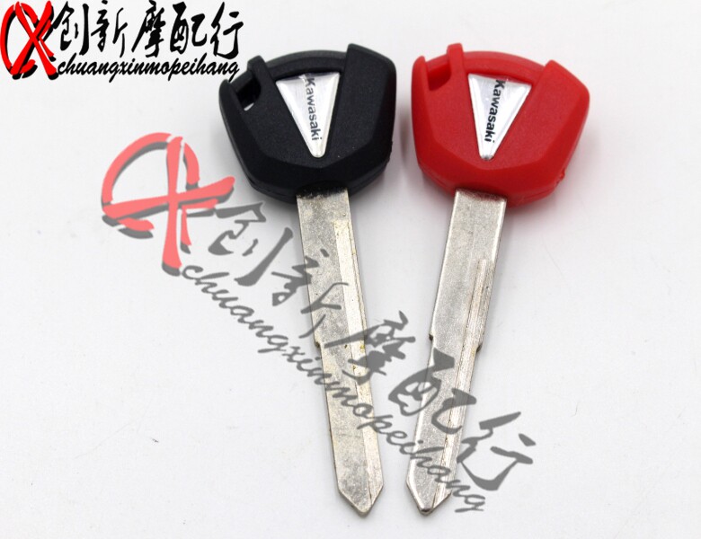 适用 ZX-6R ZX-10R ZX-12R ZX-14R Z750 Z1000 新款钥匙胚 钥匙柄