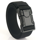 新款 皮带 带通用工装 男士 休闲尼龙弹力腰带战术插扣户外训练运动裤