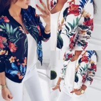 Модная осенняя короткая куртка, Aliexpress, 2018