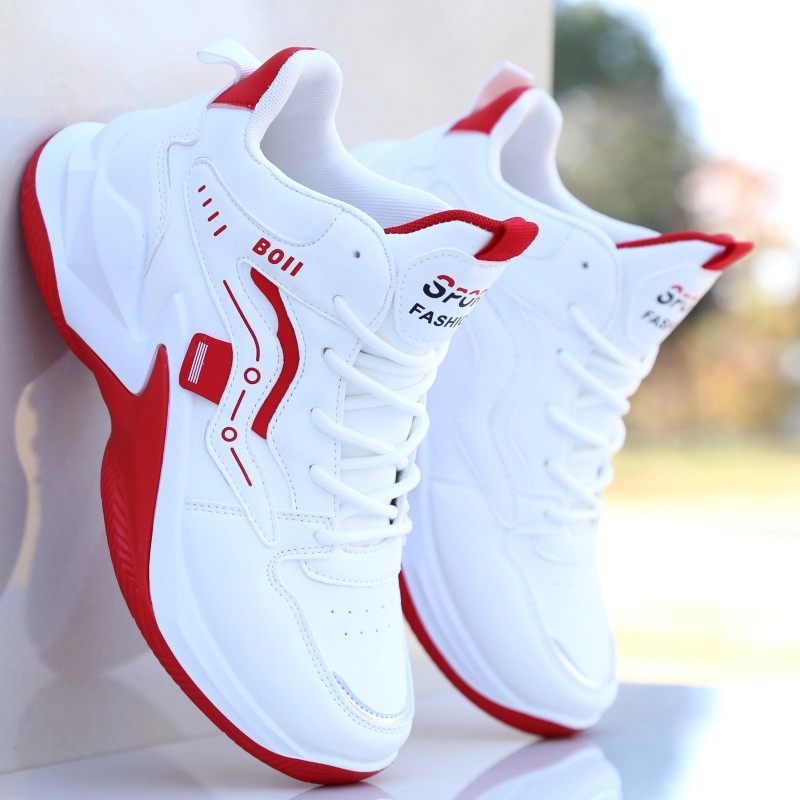 篮球鞋男款春秋季高帮男鞋防滑耐磨百搭青少年运动跑步鞋子男潮鞋