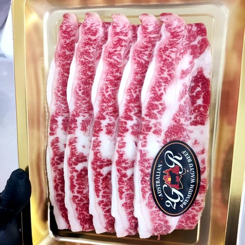 澳洲纯种和牛M8-9双层肥牛