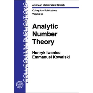 简装 Analytic 英文原版 Number Theory 解析数论 现货