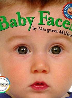 现货 英文原版 宝宝的脸 Baby Faces  婴幼儿启蒙书 儿童读物