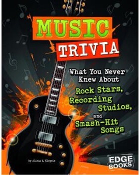 现货 英文原版 音乐三重奏 摇滚明星录音室大揭秘  Music Trivia: What You Never Knew about Rock Stars, Recording Studios