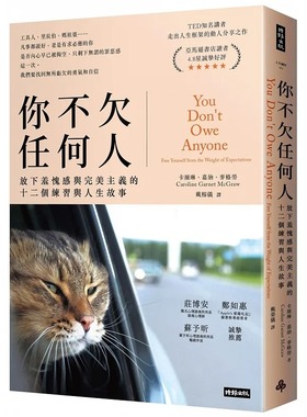 预售 卡罗琳．嘉纳．麦格劳 你不欠任何人：放下羞愧感与*美主义的十二个练习与人生故事 时报出版