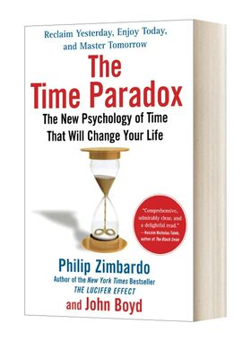 现货  英文原版 The Time Paradox 时间的悖论 关于时间与人生的科学 英文版 进口英语原版书籍