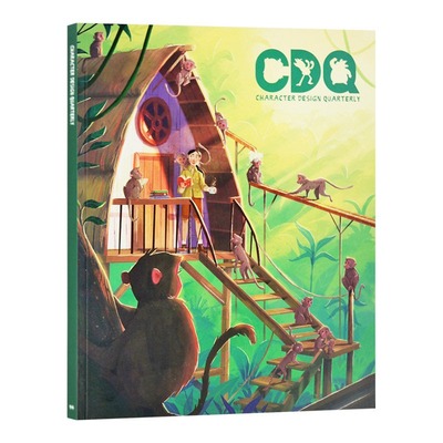现货 英文原版 Character Design Quarterly 14 角色设计季刊14 CDQ漫画角色设计 插画艺术入门
