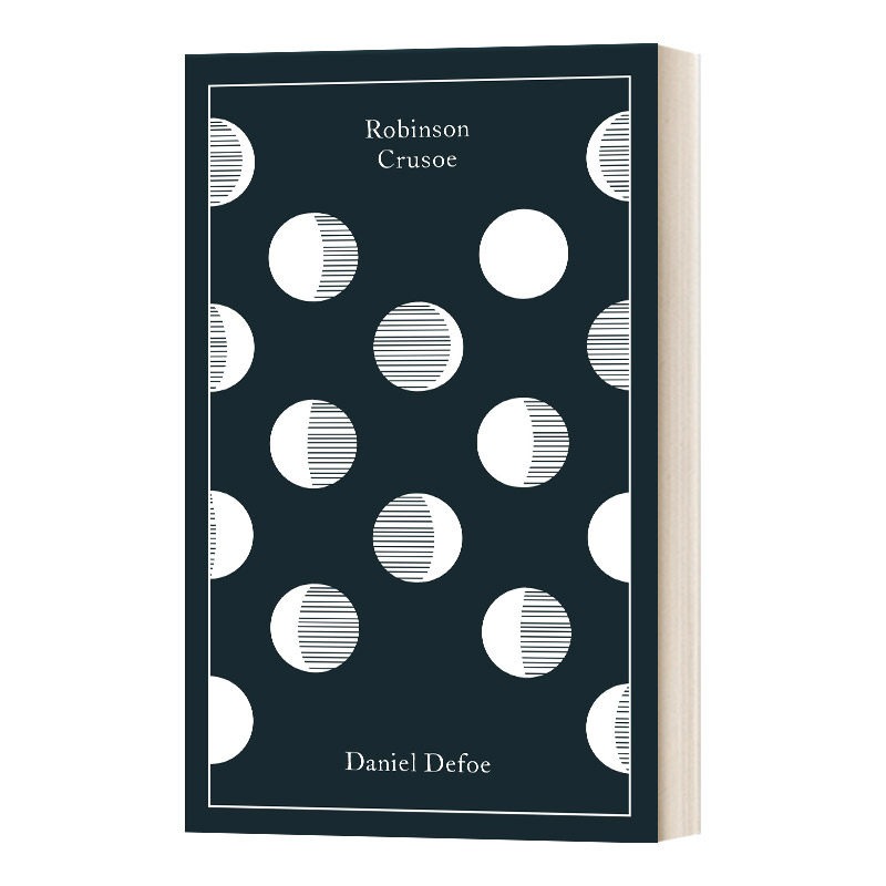 现货 英文原版 鲁滨逊漂流记 Robinson Crusoe 企鹅兰登布纹经典 荒岛求生 英国小说之父代表作丹尼尔 笛福 Daniel Defoe
