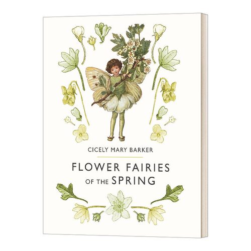 现货 英文原版 Flower Fairies of the Spring 春天的花仙子 童趣绘本 Cicely Mary Barker 儿童插图版艺术书 童话 精装正版