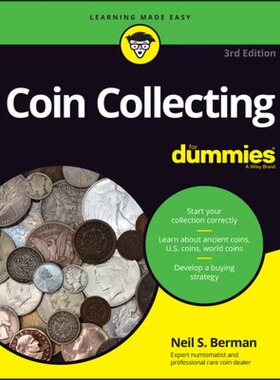 现货 英文原版 Coin Collecting For Dummies 3rd Edition