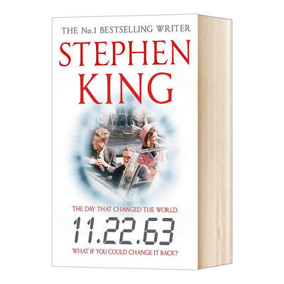 现货 英文原版 拯救肯尼迪 11.22.63 英文原版 Stephen King 斯蒂芬·金 肯尼迪总统遇刺事件