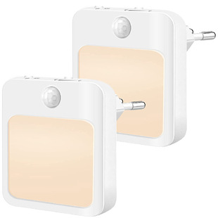 插电调光夜灯运动感应人体感应灯红外感应灯无极调光感应夜灯现货