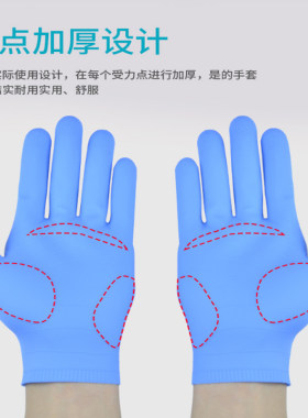 厨房家务防尘清洁硅胶耐高温手套