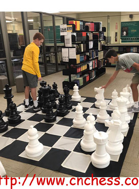 户外巨型国际象棋giant chess set(定制商品,不能退换货)