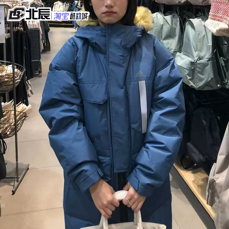 阿迪达斯男子派克服保暖羽绒服