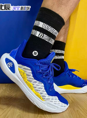 UA安德玛CURRY 11 库里11男子低帮耐磨运动实战篮球鞋3026615-100