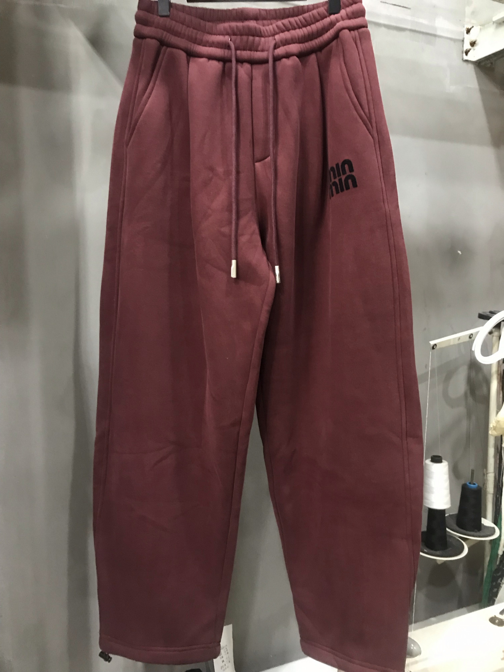 高端品质加绒加厚休闲男裤简约时尚宽松直筒哈伦裤韩版宽松束脚裤