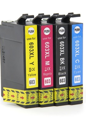 适用EPSON XP-2100 2105 3100 3105 4100 4105 WF2830墨盒603XL