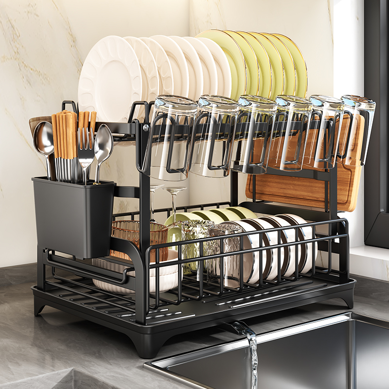 碗碟收纳架厨房置物架