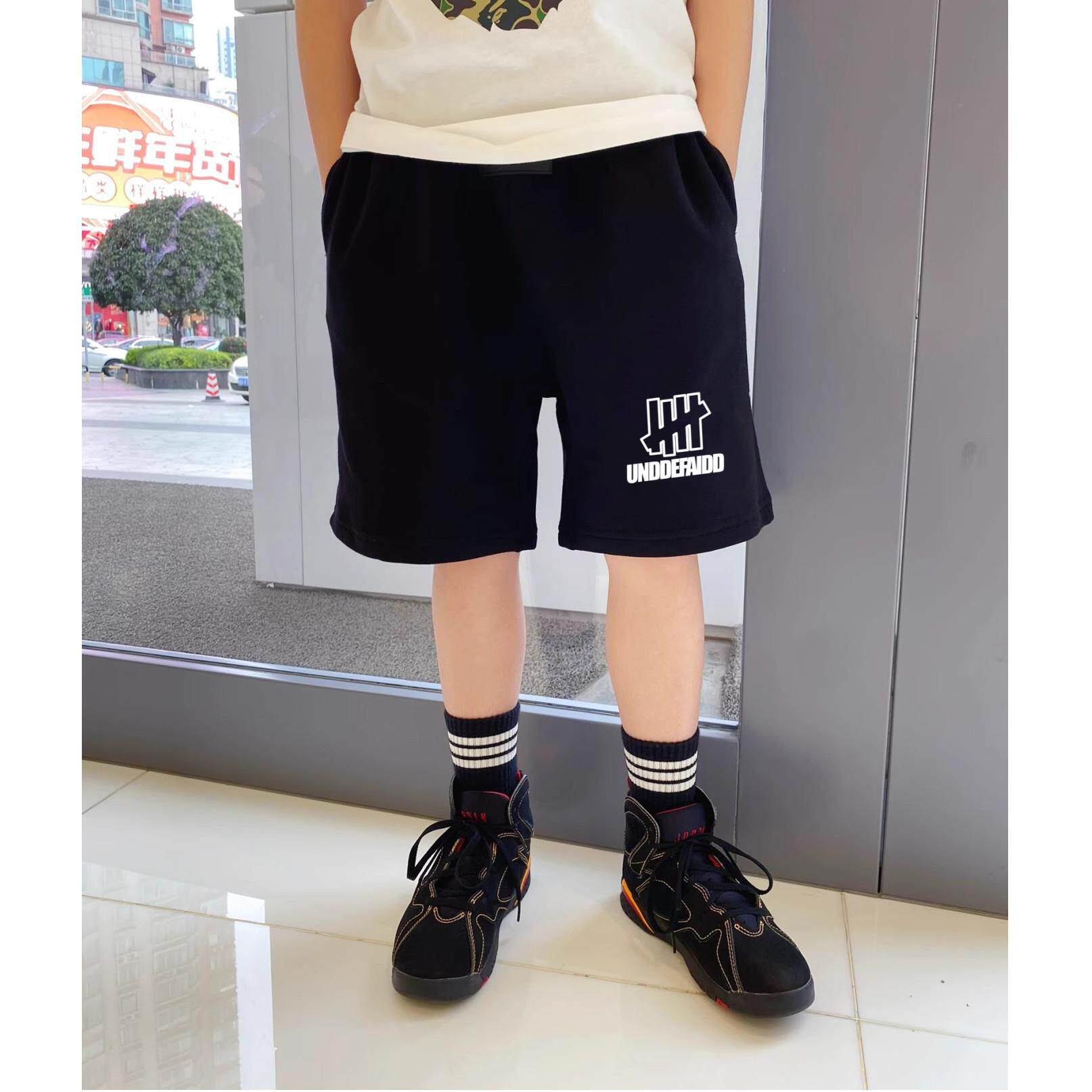 欧美式潮牌男童短裤五分裤中裤儿童男孩男大童宽松大码25夏季新款