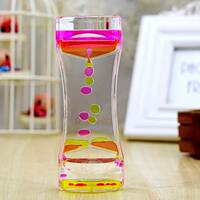 Creative and beautiful waist two-color liquid water drop sand oil leak home decoration item, personalized gift for children and girls thumbnail 4