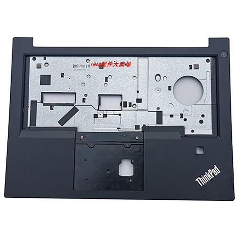 适用联想thinkpad E480 C壳 掌托 手托 键盘框 指纹孔 黑色 全新