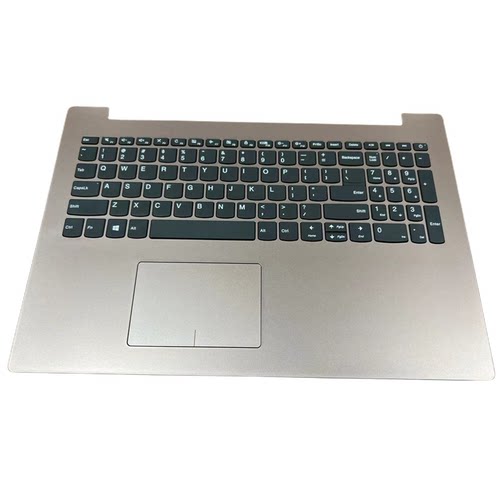 适用联想 ideapad 330-15 C壳 US英文键盘 触摸板金色 5CB0R59301