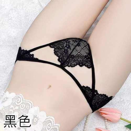 内裤纯棉裆三角裤大码蕾丝性感