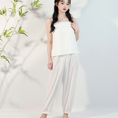 白色马面裙汉服衬裤打底衬裙